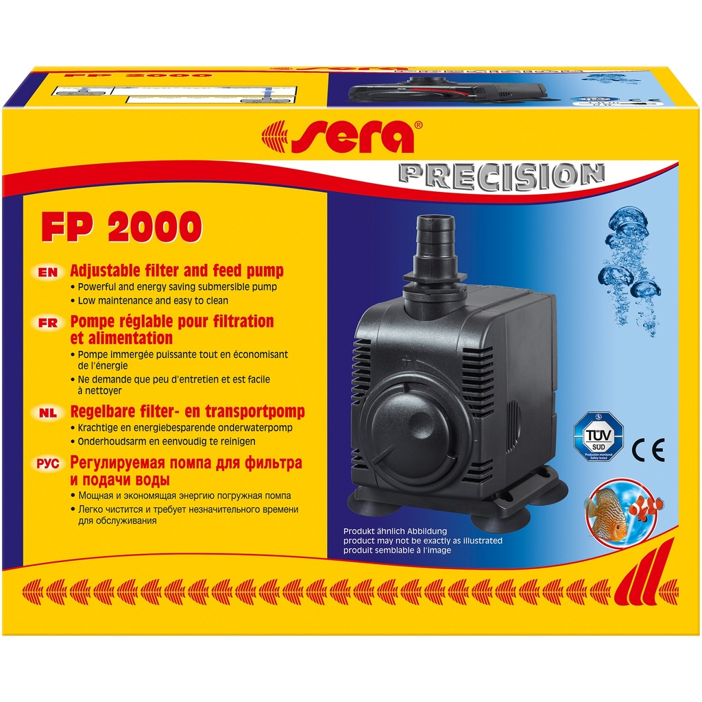 Pompe pour filtration et circulation d'eau sera FP 2000