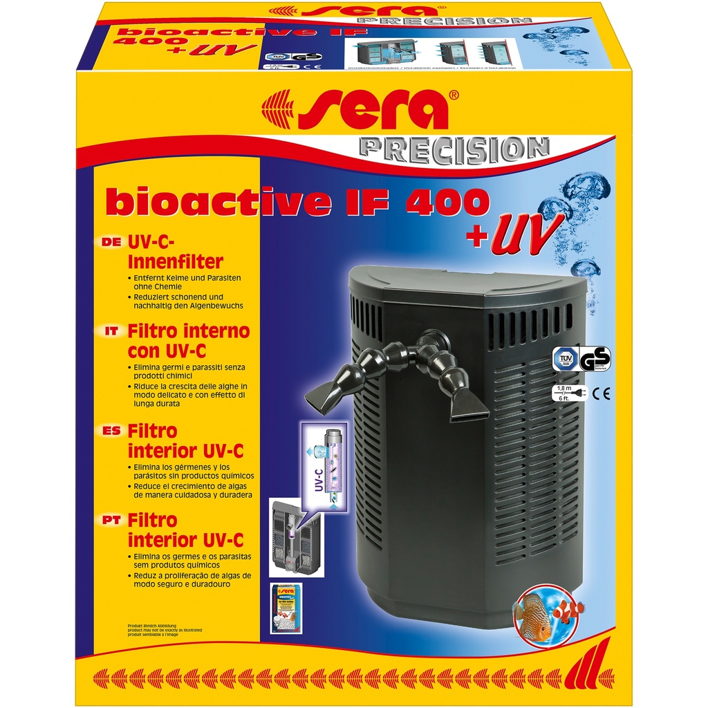 sera bioactive IF 400 + UV filtre intérieur