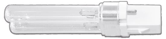 Lampe UV-C sera 5 W + bague d’étanchéité - fil ba 250+UV, 400+UV (pièce de rechange)