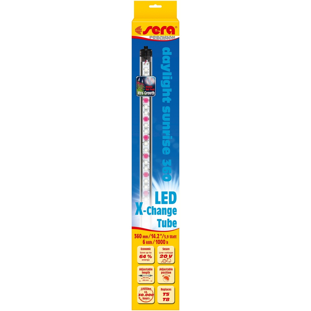 [SERA_31252_47221] sera LED X-Change Tube daylight sunrise 360