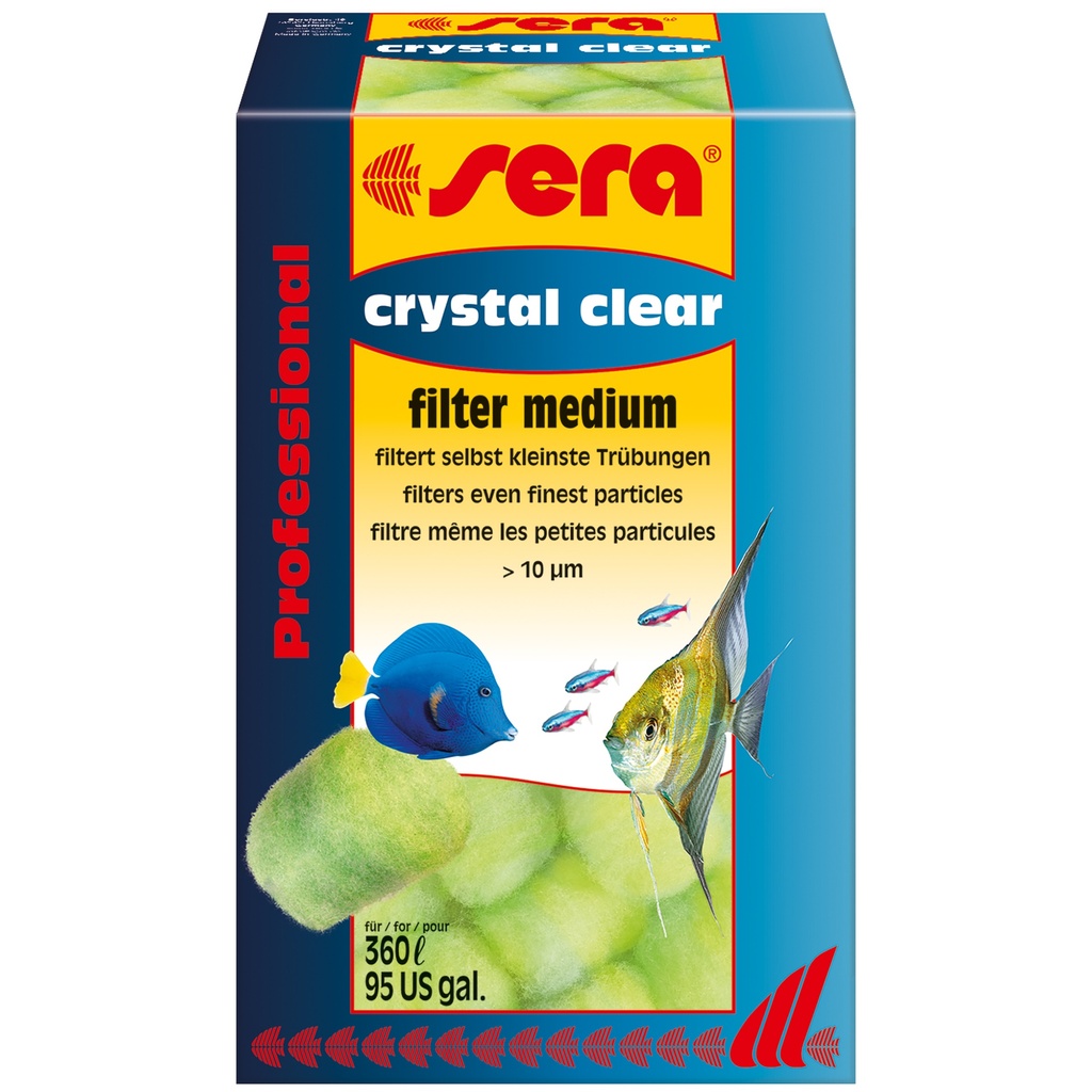 sera crystal clear Professional 12 pces