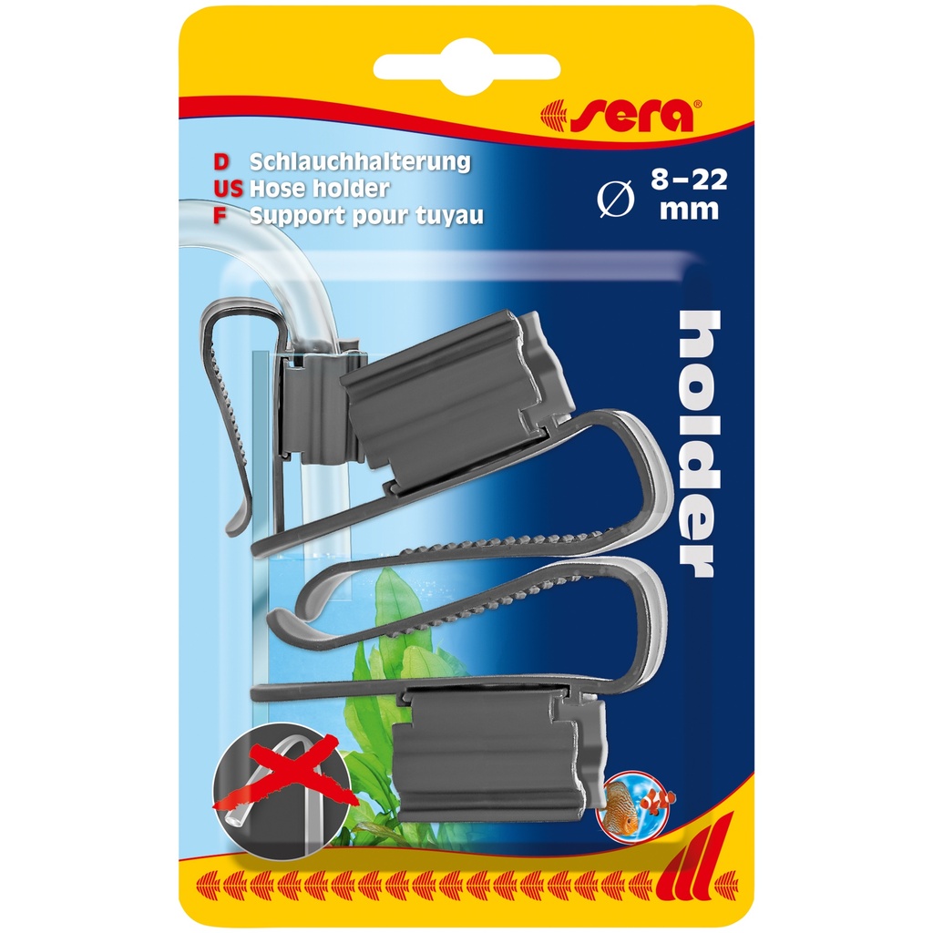 Support sera pour tuyau de 8 - 22 mm