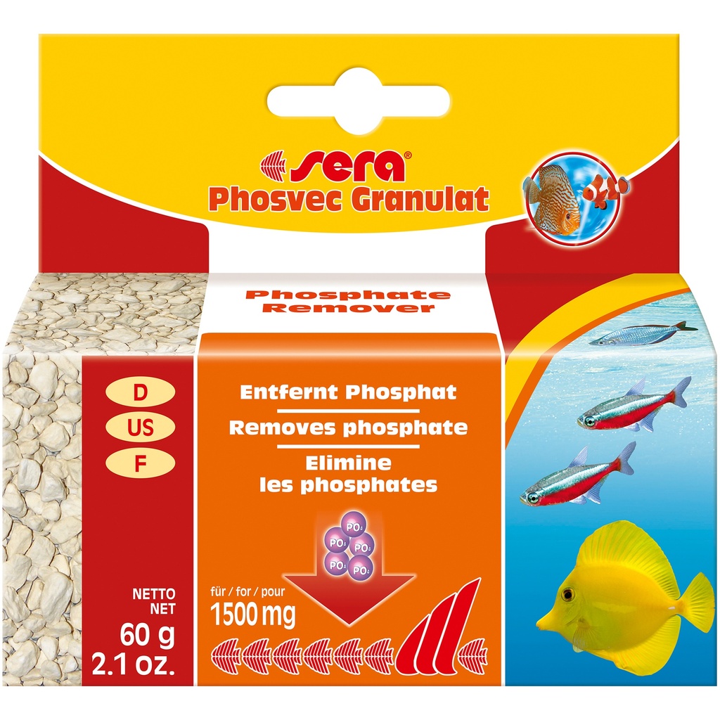 sera Phosvec Granulat 60 g