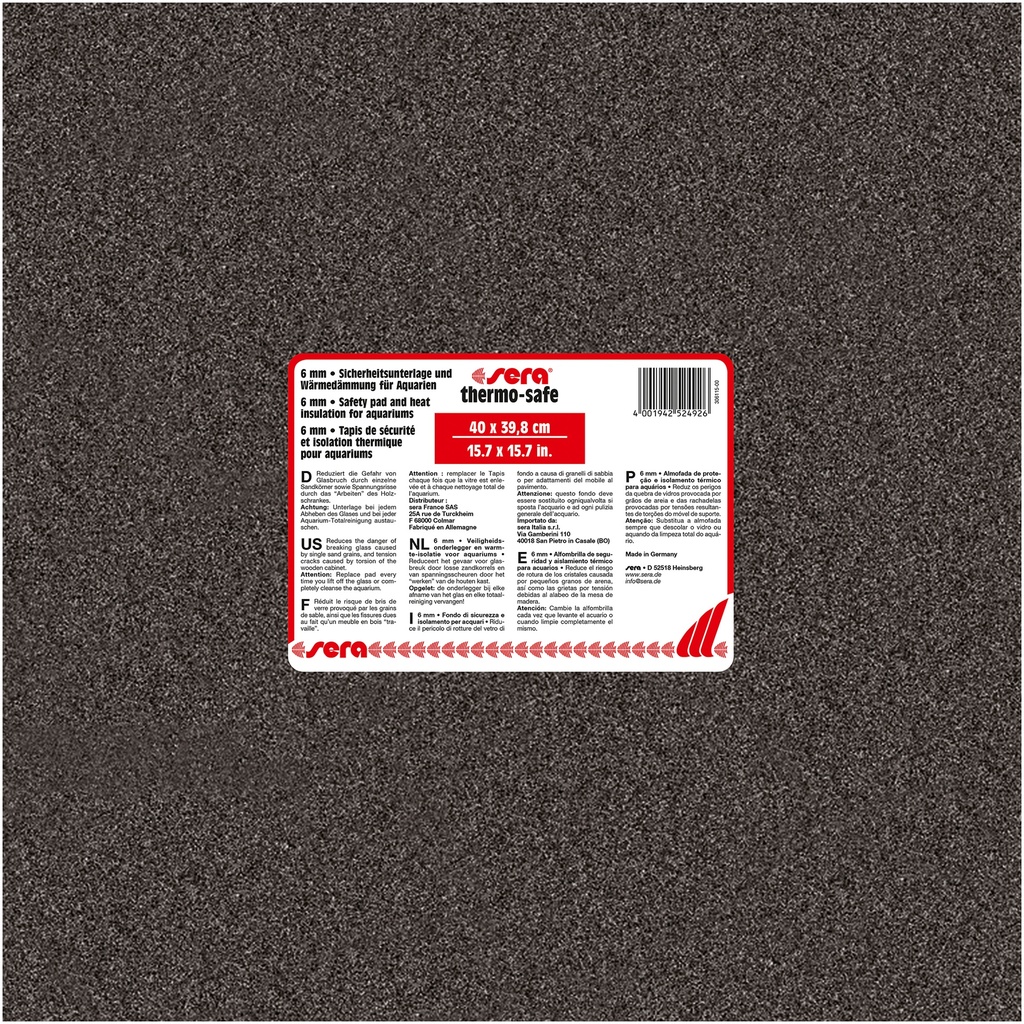 sera thermo-safe 40 x 39,8 cm