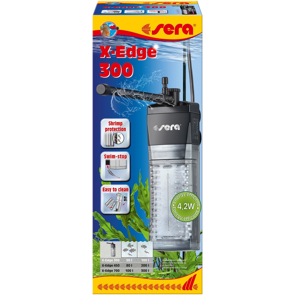 sera X-Edge 300 - filtre d'angle