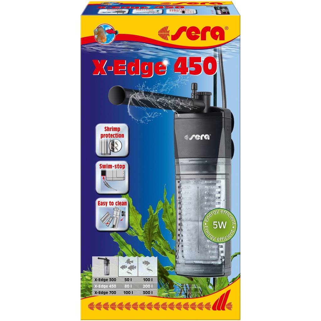 sera X-Edge 450 - filtre d'angle