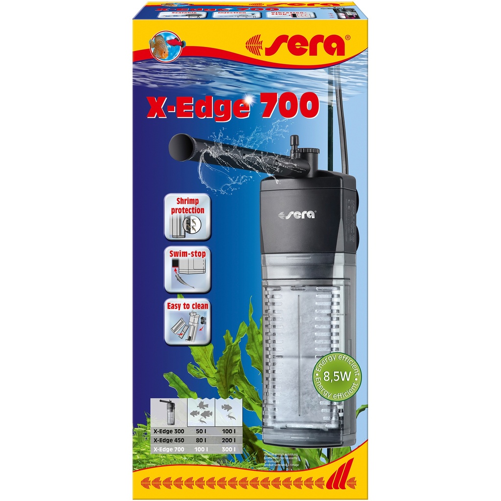 sera X-Edge 700 - filtre d'angle