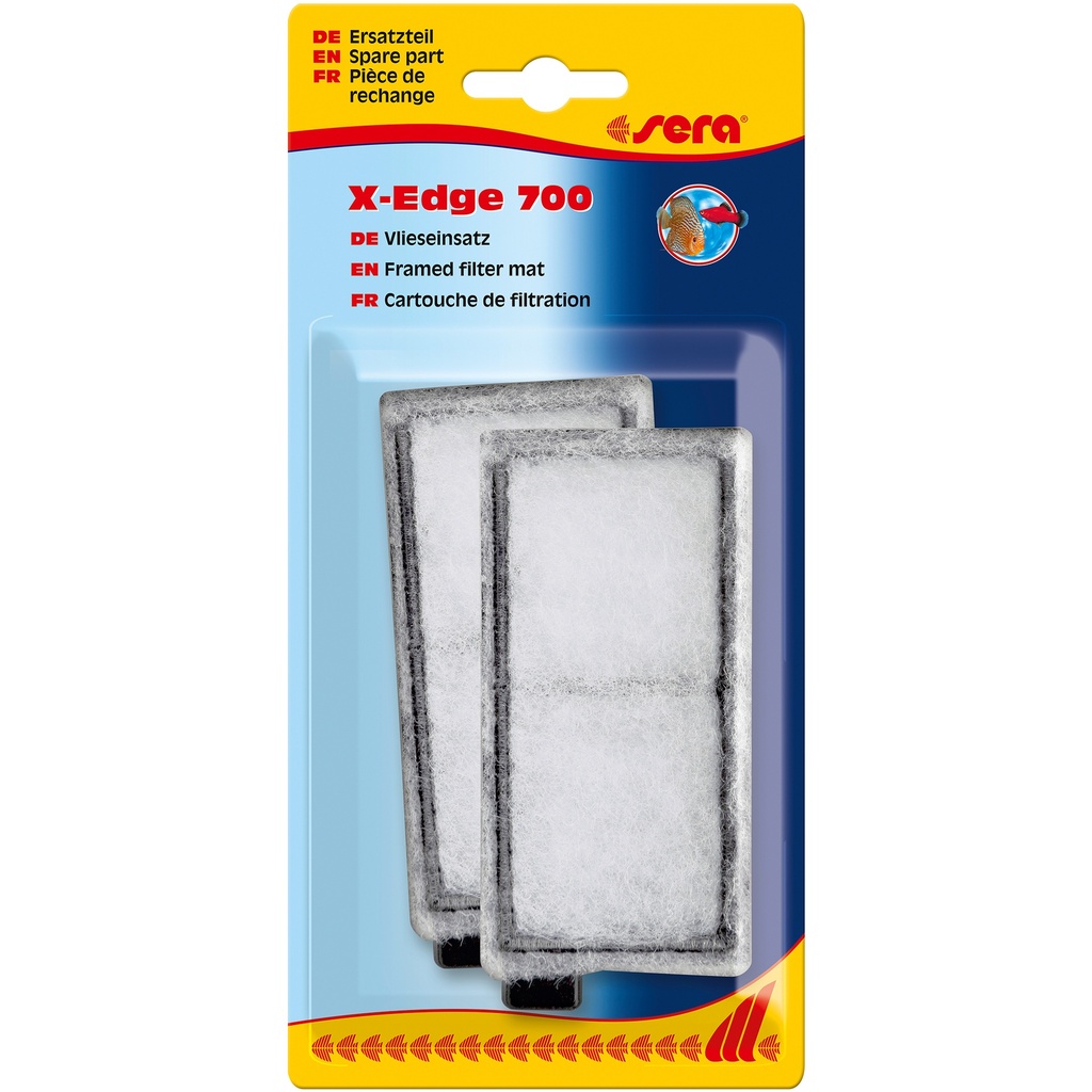 Cartouche de filtration sera, blanche (2 pces) - X-Edge 700 (pièce de rechange)