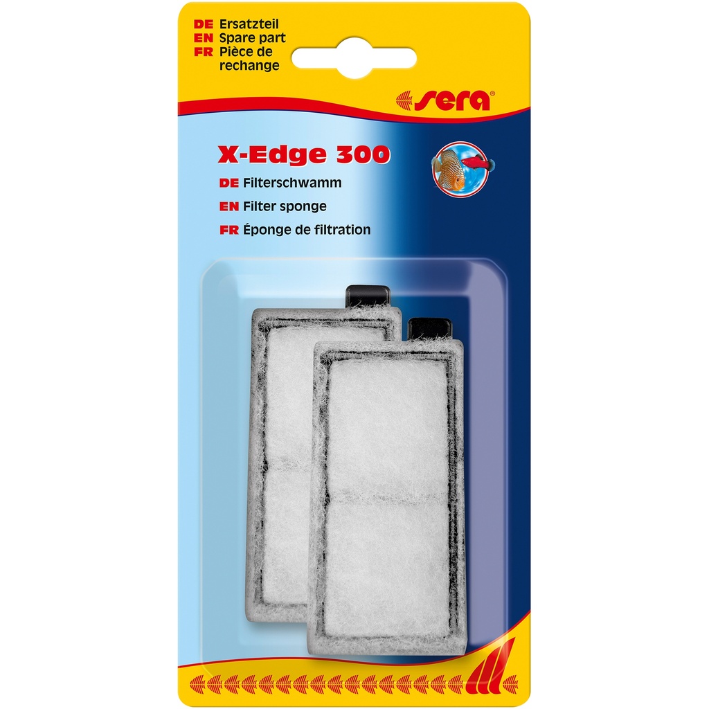Cartouche de filtration sera, blanche (2 pces) - X-Edge 300 (pièce de rechange)