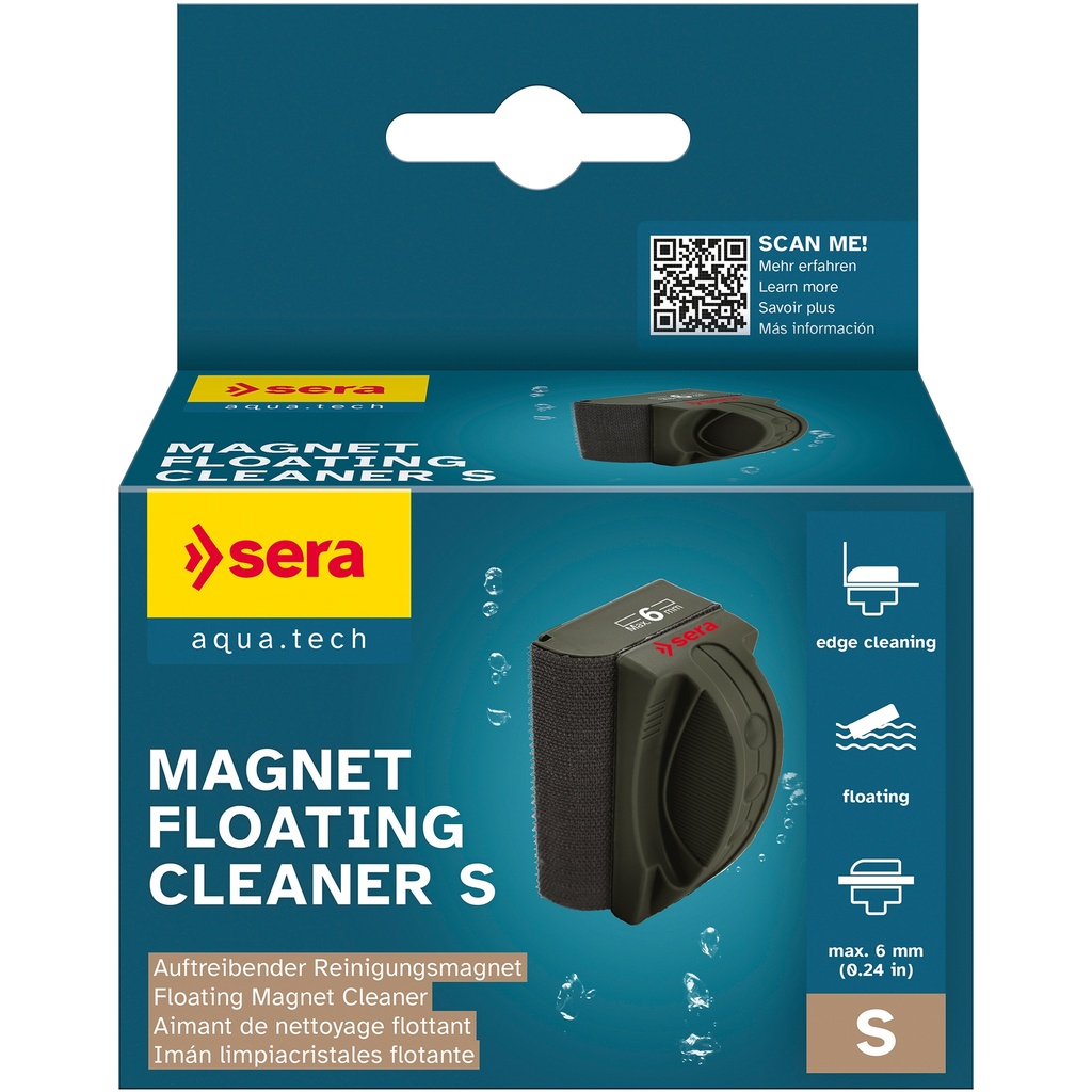 [SERA_32836_47938] Magnet Cleaner Floating S 6 mm Glass