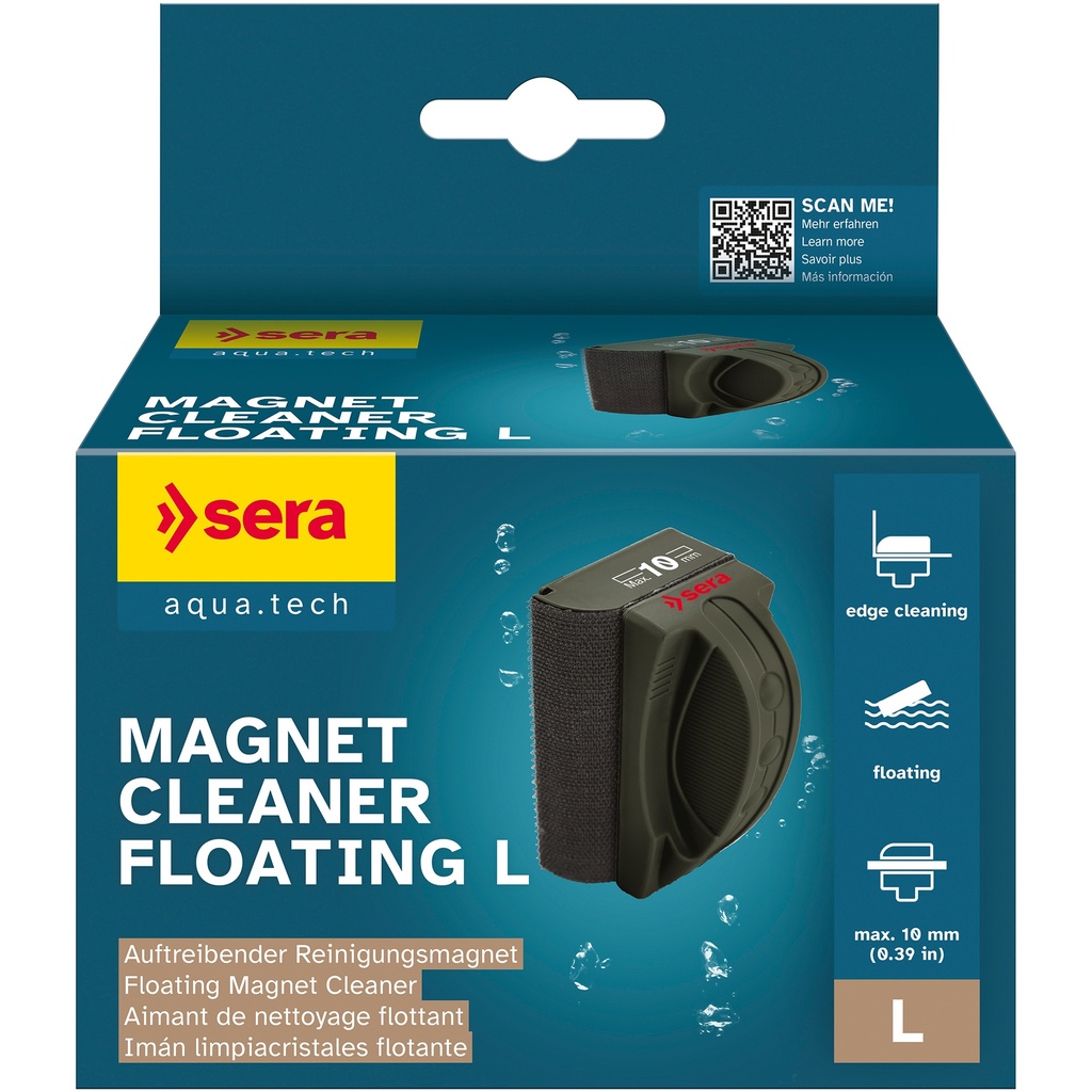 [SERA_32838_47940] Magnet Cleaner Floating L 10 mm Glass