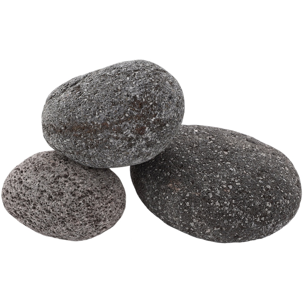 [SERA_32844_48184] Rock Gray Pebble M 9-12cm 3 pcs.