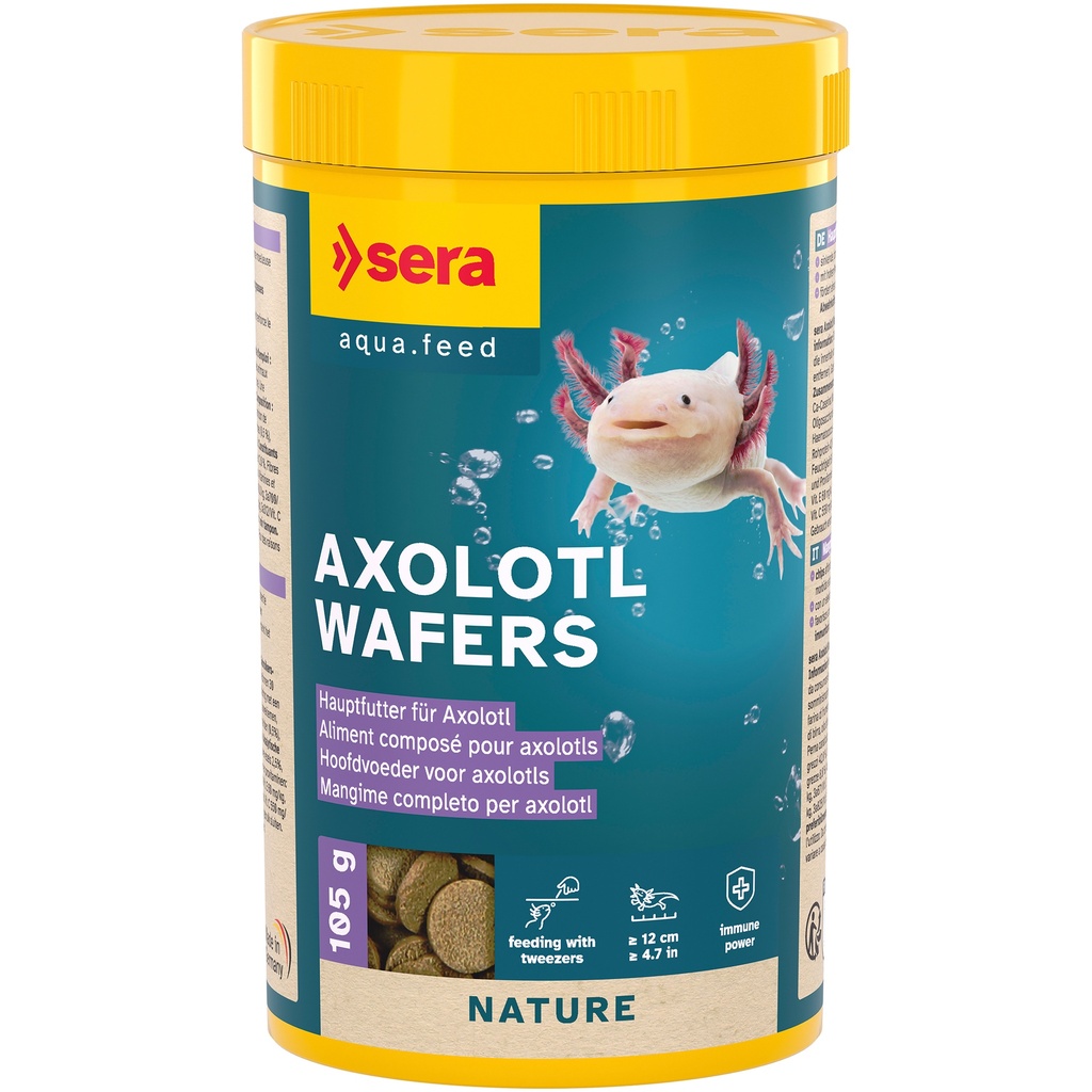 [SERA_32875_49112] sera Axolotl Wafers 250 ml  (105 g)