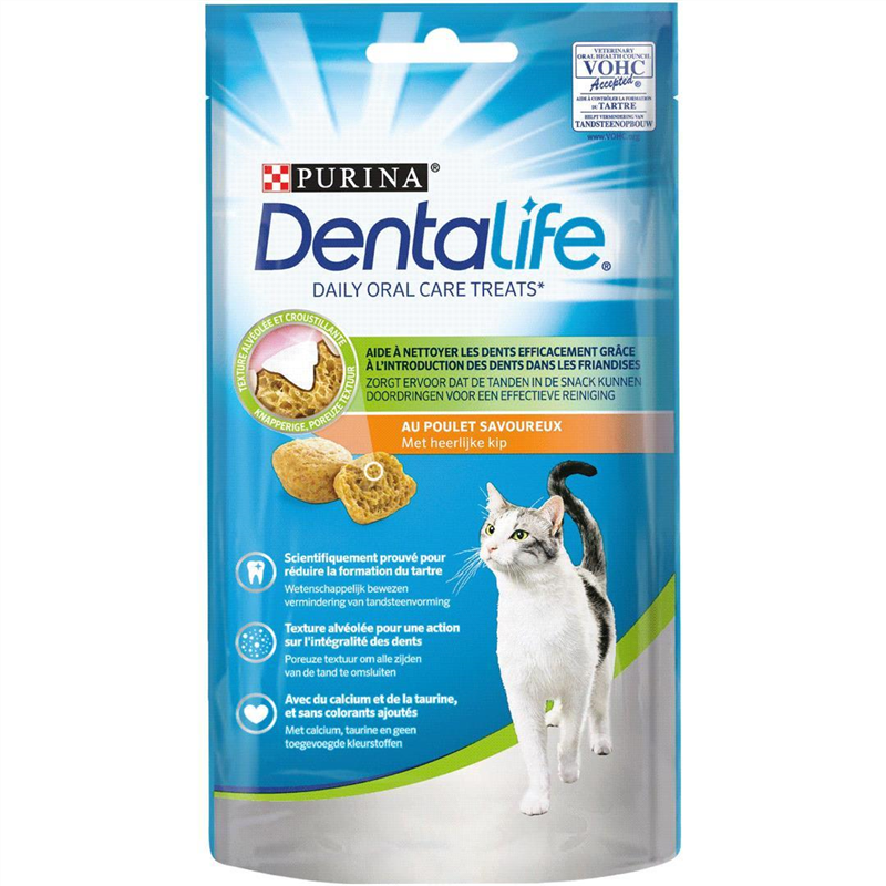 [NEST_12439977] DENTALIFE CAT POULET 40G