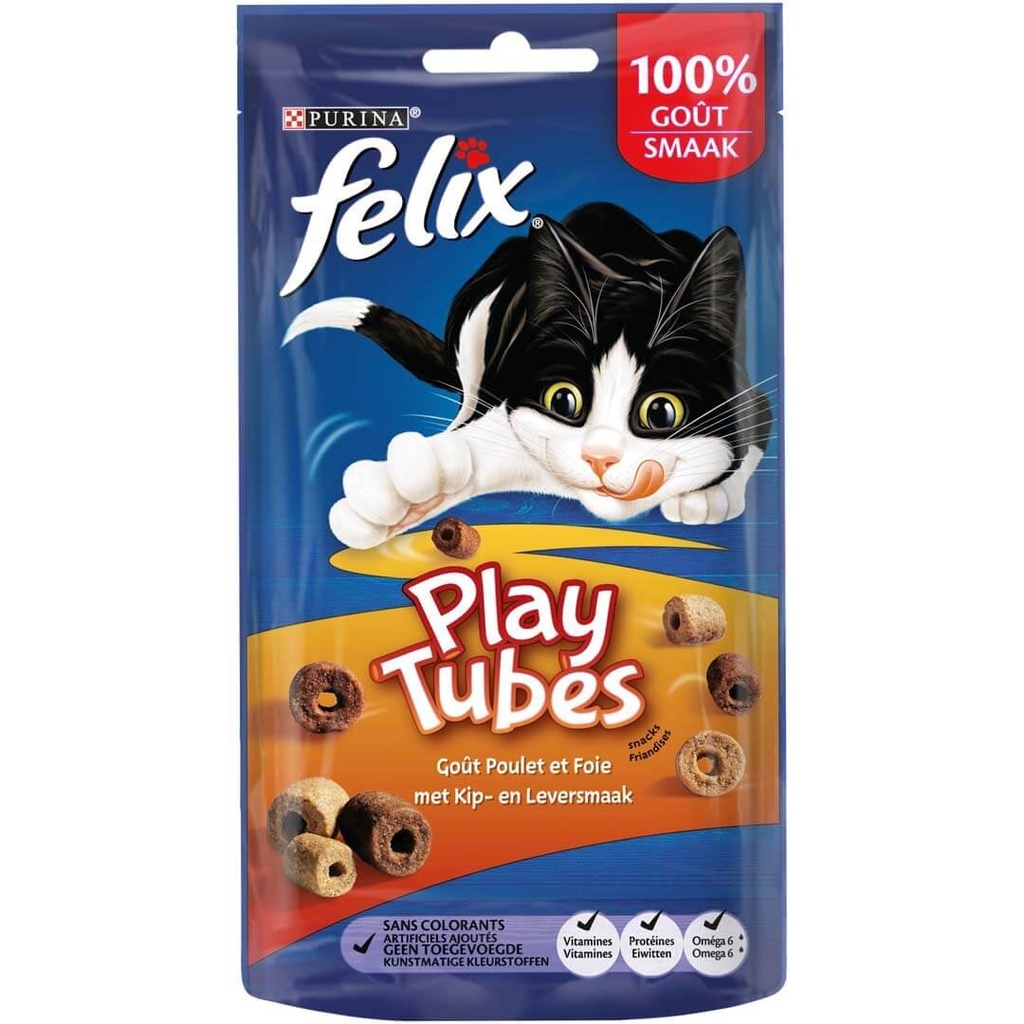 FELIX 180G PLAY TUBES POULET & FOIE