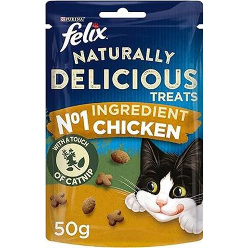 FELIX NATURALLY DELICIOUS POULET 50G