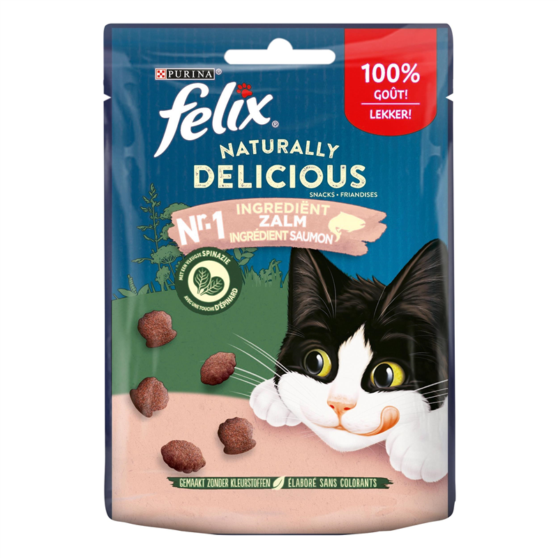 FELIX NATURALLY DELICIOUS SAUMON 50G