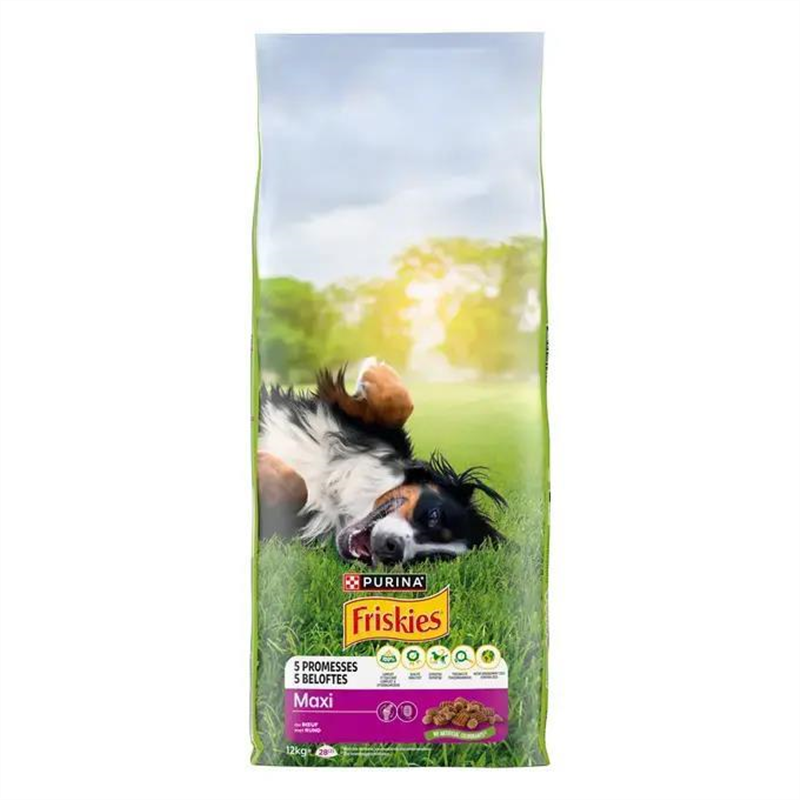 FRISKIES DOG 12KG MAXI AU BOEUF