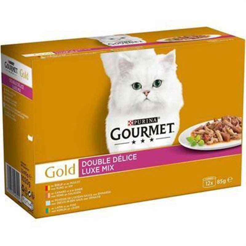 [NEST_5119151] GOURMET GOLD 12X85G DOUBLE DELICE