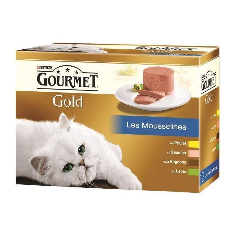 GOURMET GOLD 12X85G MOUSSELINE