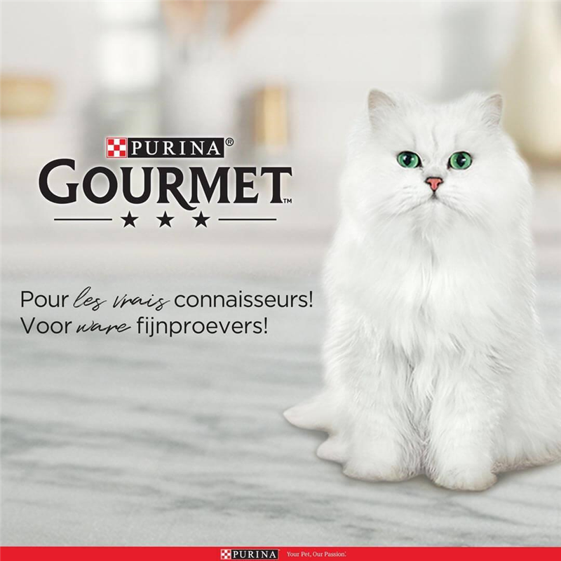 GOURMET GOLD 85G MOUSSELINE BŒUF