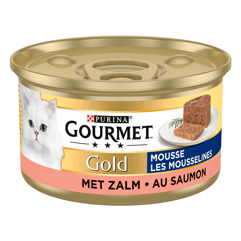 [NEST_12331722] GOURMET GOLD 85G MOUSSELINE SAUMON