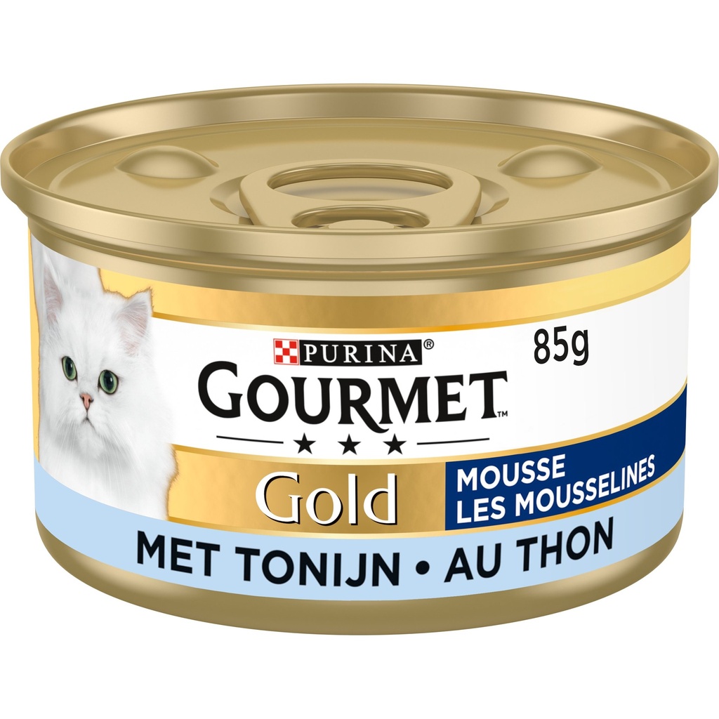GOURMET GOLD 85G MOUSSELINE THON