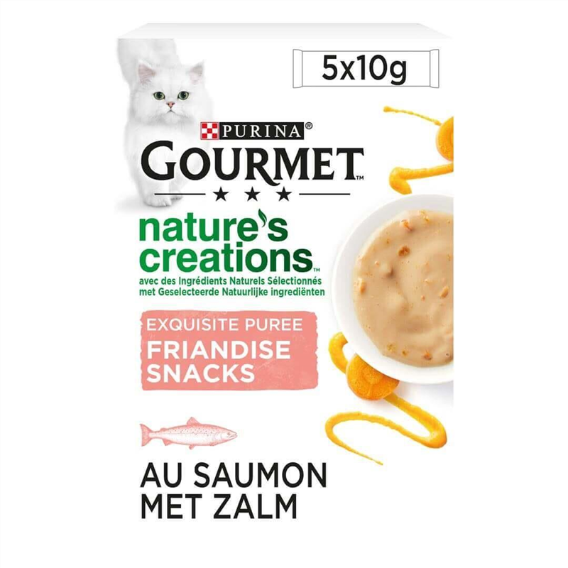 [NEST_12475857] GOURMET NATURE'S CREATIONS PUREE SAUMON 5x10G