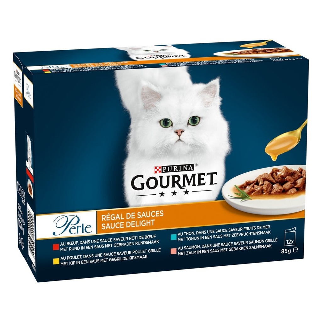 GOURMET PERLE 12X85G REGAL DE SAUCES
