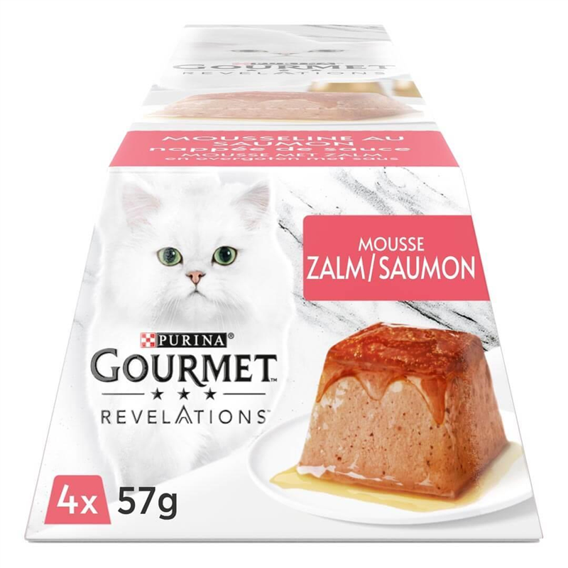 GOURMET REVELATION 4X57G SAUMON