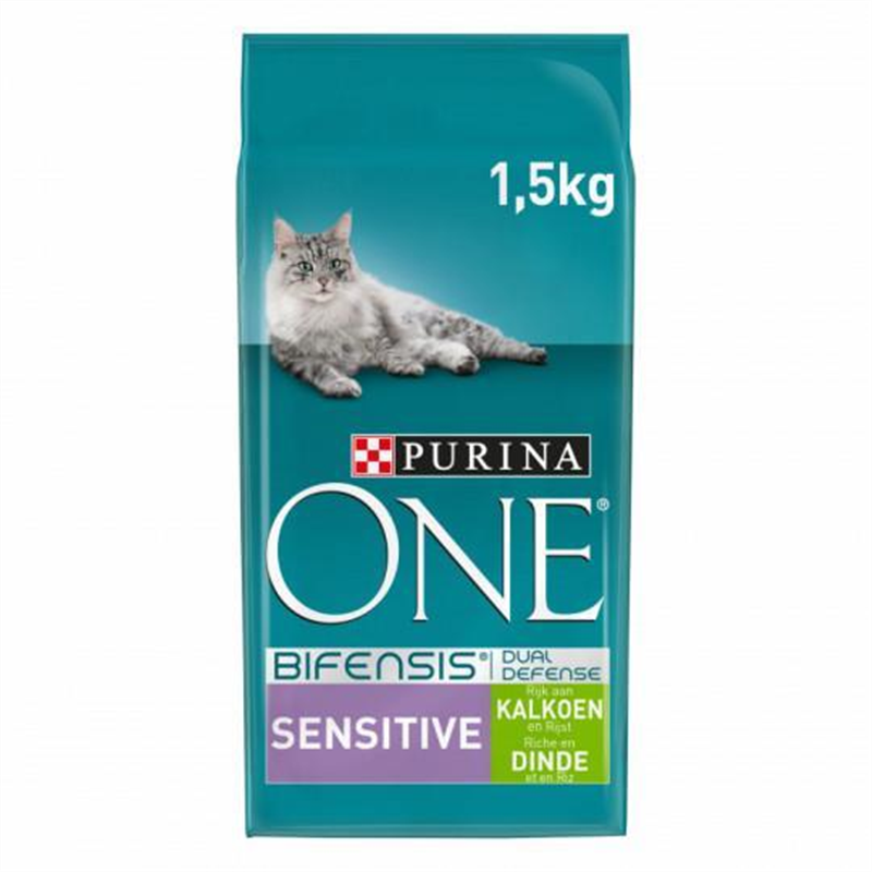 [NEST_12519378] ONE BIFENSIS 1500G SENSITIVE RICHE EN DINDE ET RIZ