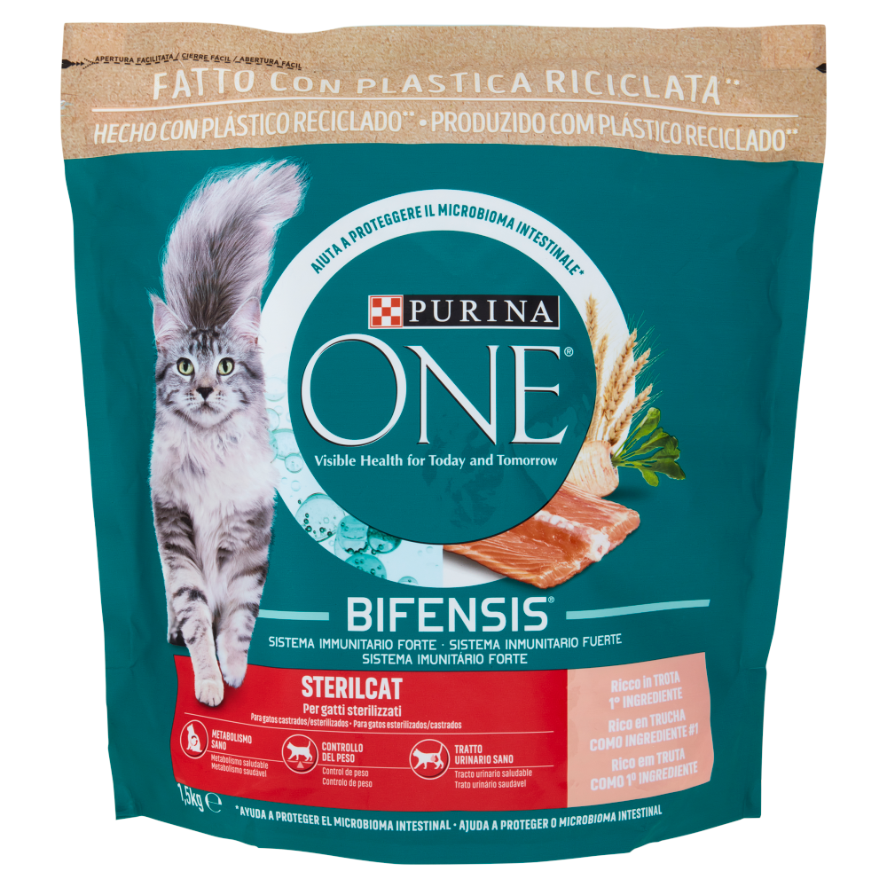 [NEST_12519376] ONE BIFENSIS 1500G STERILCAT RICHE EN BŒUF ET AU BLÉ