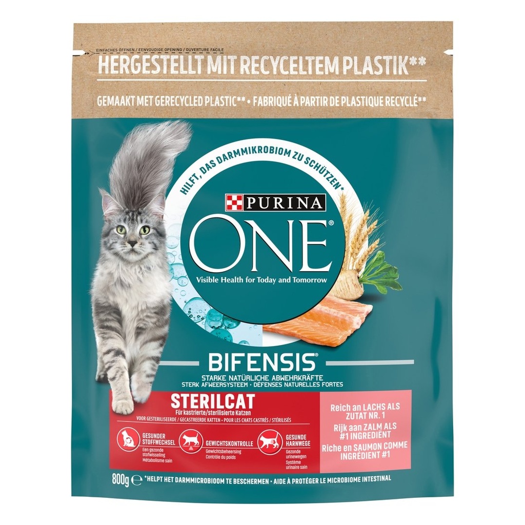 [NEST_12576939] ONE BIFENSIS 7500G STERILCAT POULET, RICHE EN POULET ET AU BLÉ