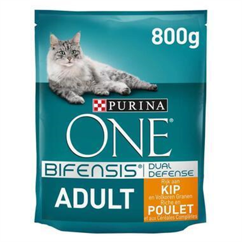 ONE BIFENSIS 800G ADULT RICHE EN POULET ET AUX CÉRÉALES COMPLÈTES