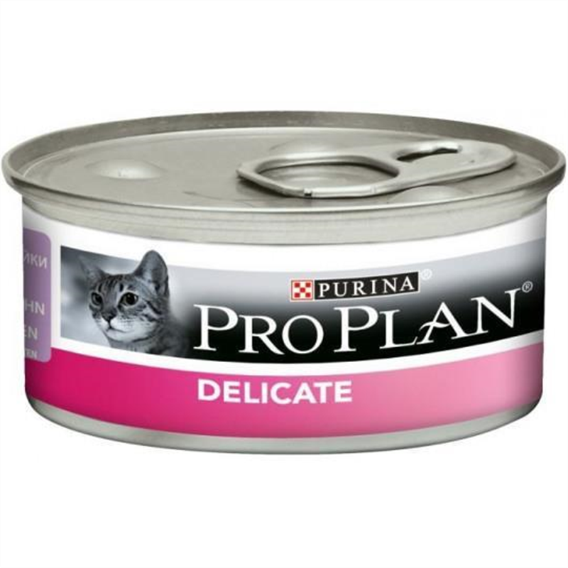 PRO PLAN Cat Adult Delicate Digestion Mousse Kalkoen-Dinde Can 85g