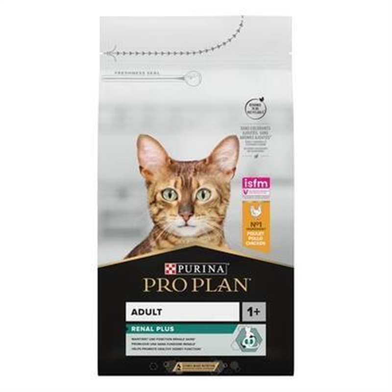 [NEST_12537710] PRO PLAN Cat Adult Renal Plus Kip&Rijst - Poulet&Riz 3kg