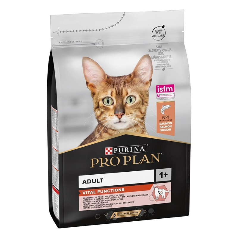 PRO PLAN Cat Adult Vital Functions Zalm&Rijst - Saumon&Riz 1,5kg