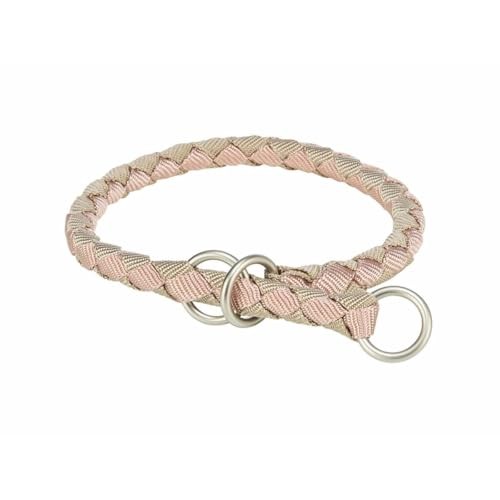 Cavo collier semi-étrangleur, M–L: 43–51 cm/ø 18 mm, blush/sable