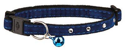Collier chat, strass, velours, divers