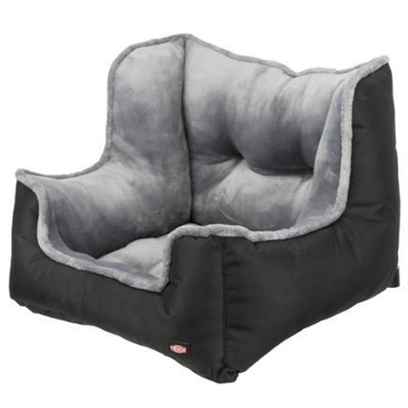 Siège de voiture, 50 × 40 × 50 cm, noir/gris