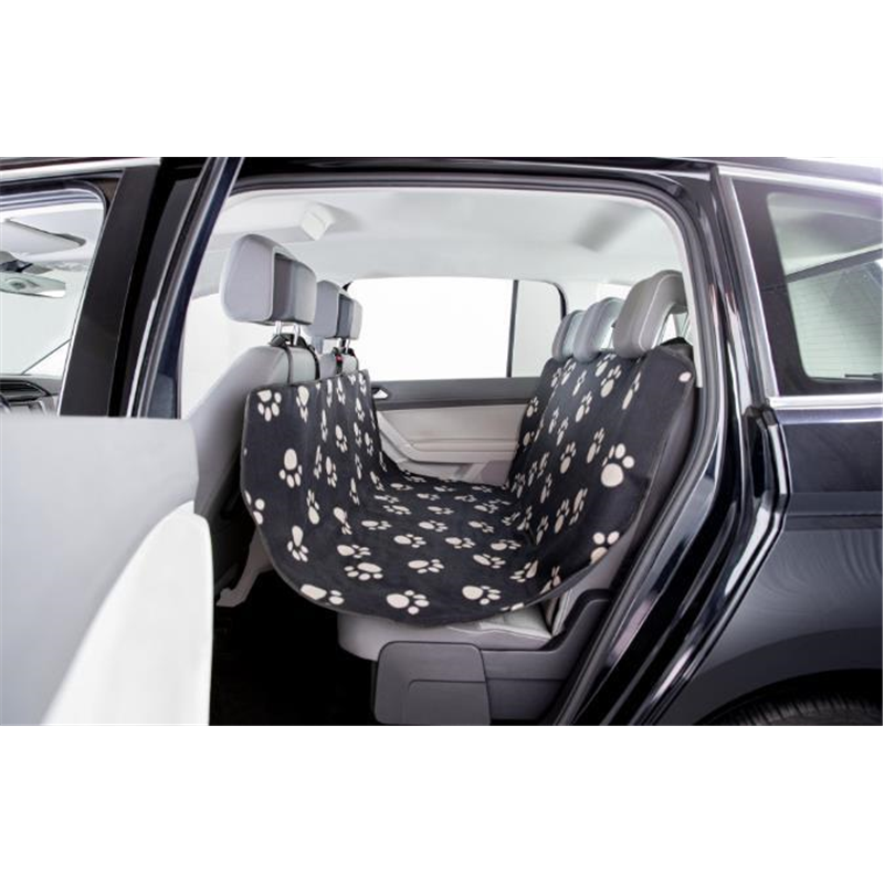 [TRIX_13234] Couverture pour sièges de voiture, 1,40 × 1,45 m, noir/beige