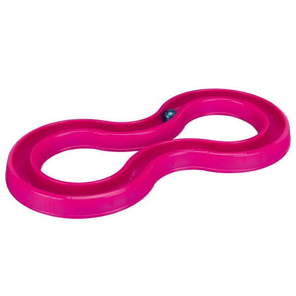 Flashing Ball Race, en plastique, 65 × 31 cm, rose