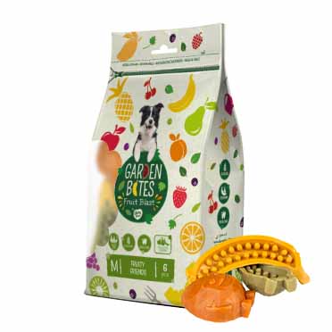 Duvoplus Garden Bites Fruity friends M - 8,5cm - 6pcs multicolore