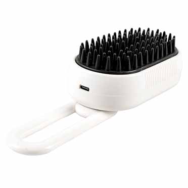 Duvoplus Brosse à vapeur et de massage 12x6,5x5cm noir