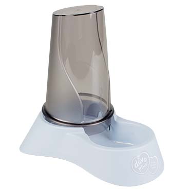 Duvoplus Distributeur d'eau & nourriture Nuvola 2 1500ml - 18x26x26cm azzurro