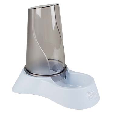 Duvoplus Distributeur d'eau & nourriture Nuvola 3 3500ml - 23x34x34cm azzurro