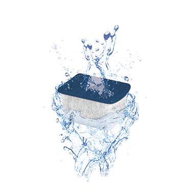 Ciano Water clear medium 1pc 5x4x3cm bleu