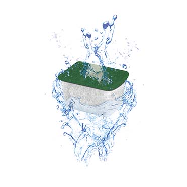 Ciano bio-bact medium 1pc 4,6x3,6x3,1cm vert