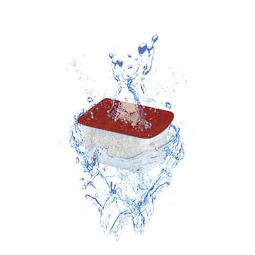 Ciano Stop-algae medium 1pc 4,6x3,6x3,1cm rouge
