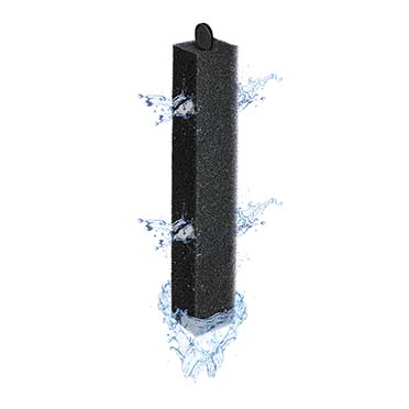 Ciano Mousse large 1pc cf150 5,4x5,4x24,5cm noir